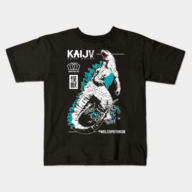 First Kaiju Kids T-Shirt by NxMercy